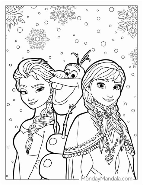 color anna and elsa